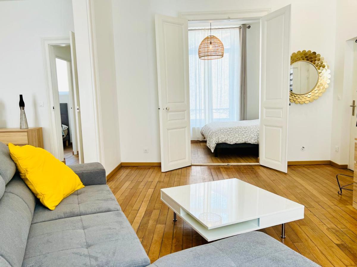 Chic Appartement Type 4 / Parking Prive Reims Kültér fotó