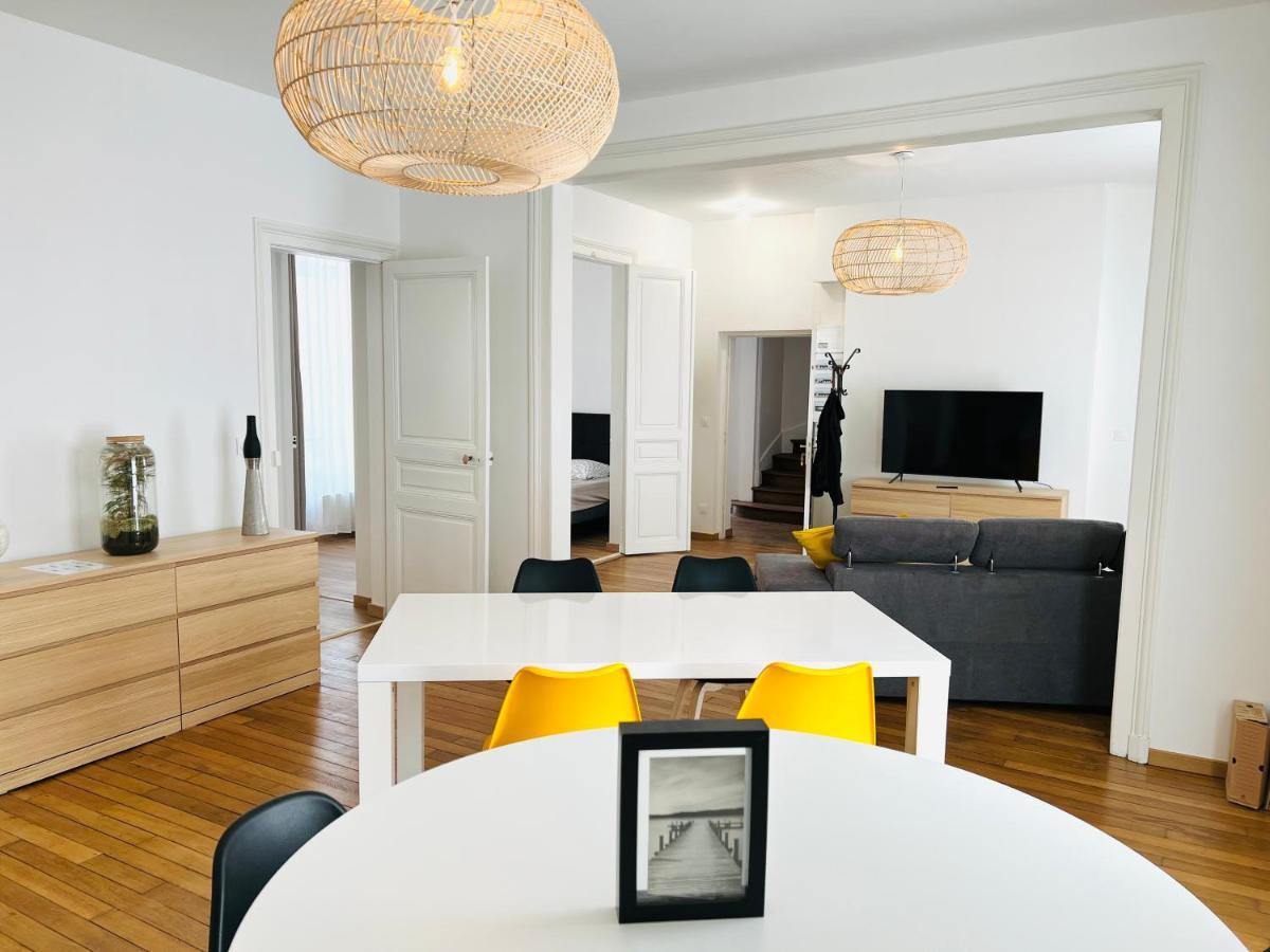 Chic Appartement Type 4 / Parking Prive Reims Kültér fotó