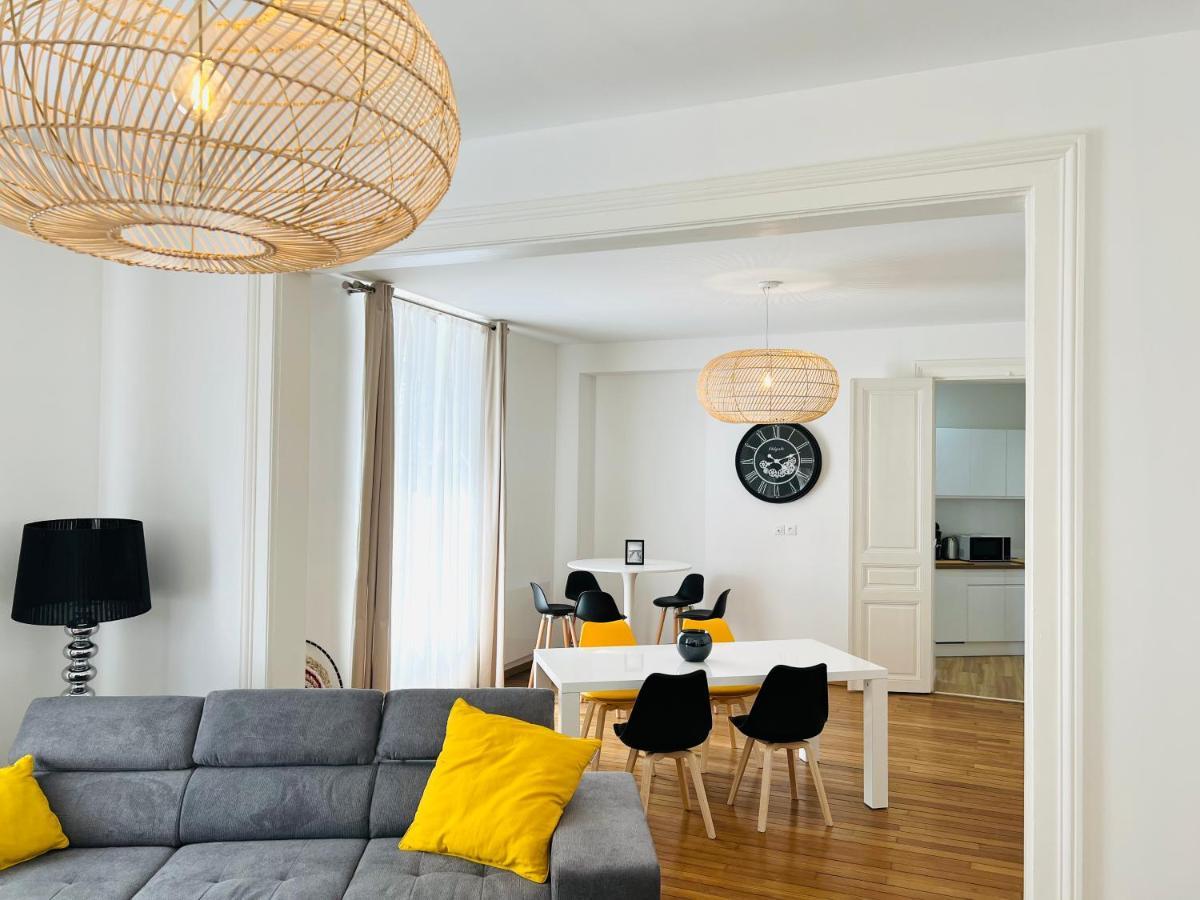 Chic Appartement Type 4 / Parking Prive Reims Kültér fotó